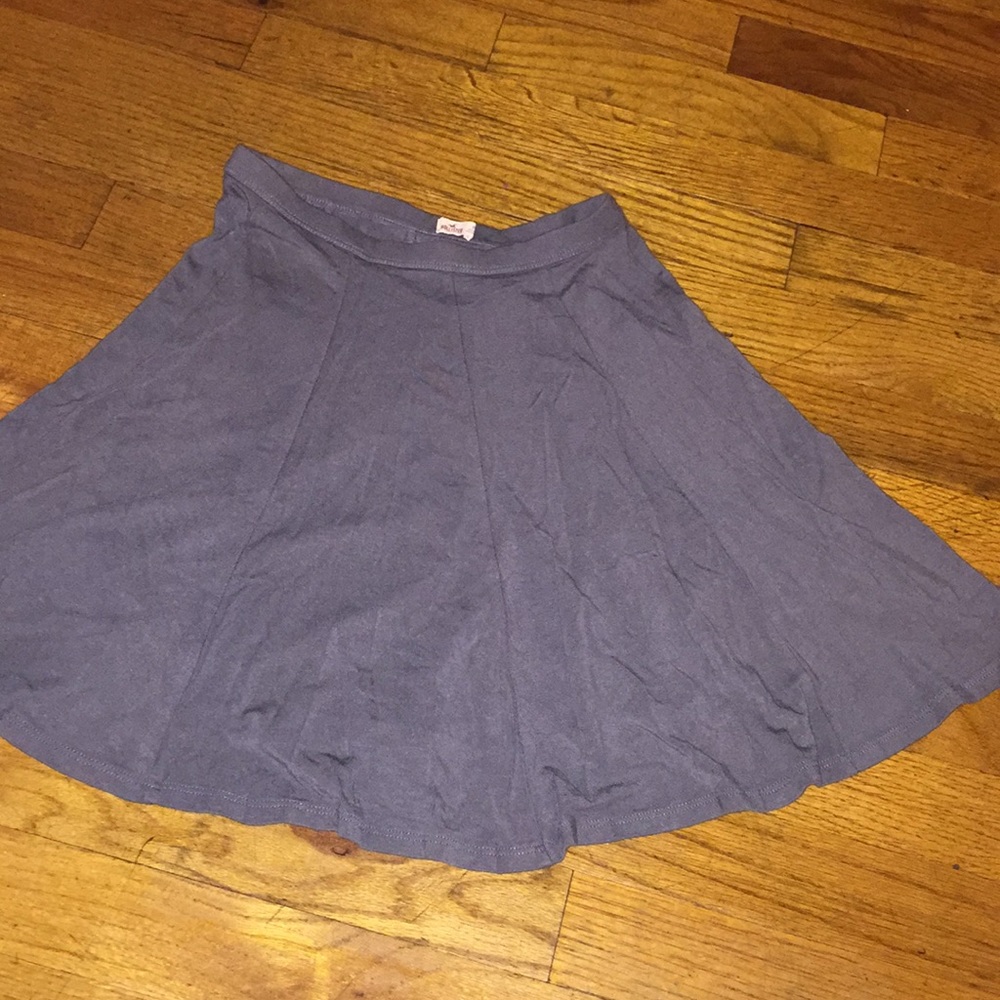 Hollister grey skirt